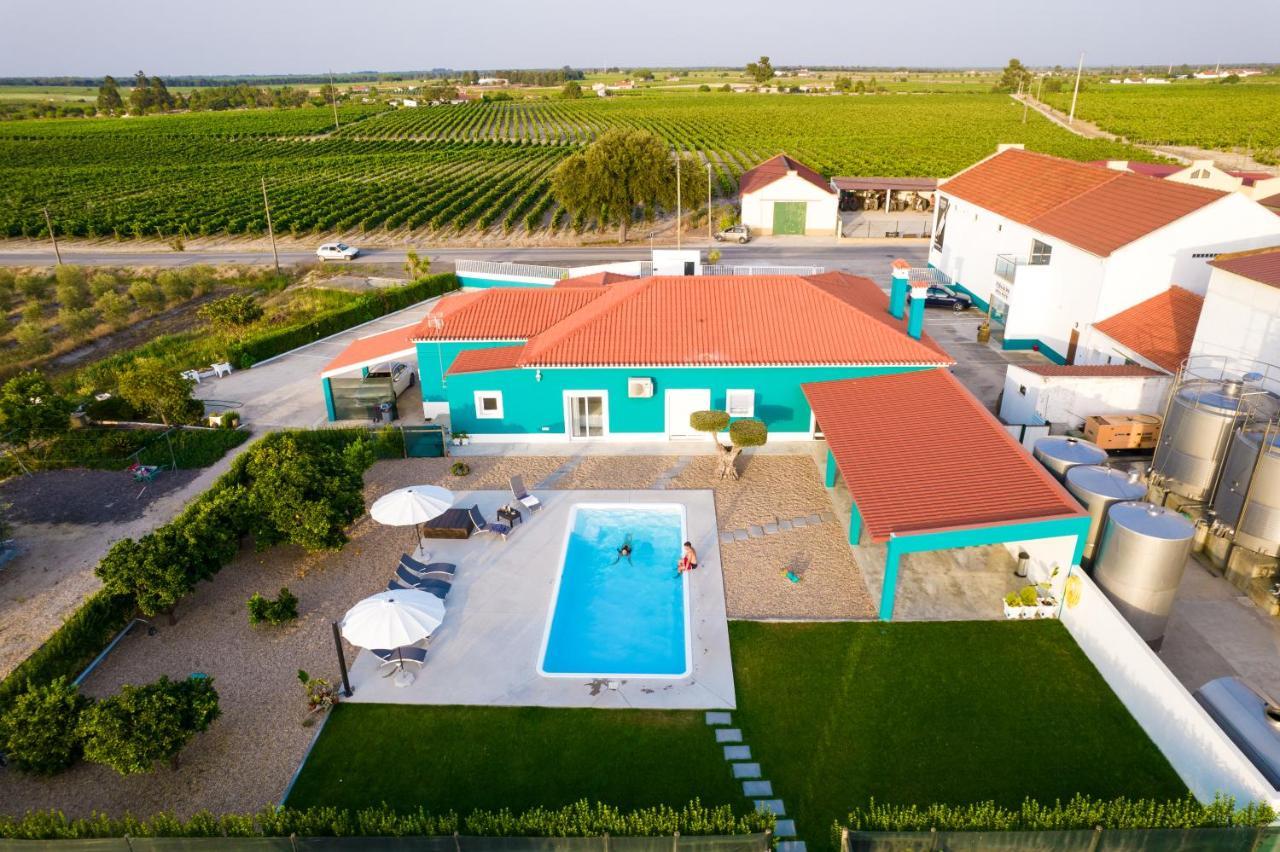 Delmira Vineyard House Villa Águas de Moura Exteriör bild